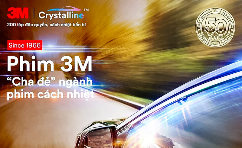 Phim cách nhiệt 3M thương hiệu cha đẻ của dòng phim cách nhiệt