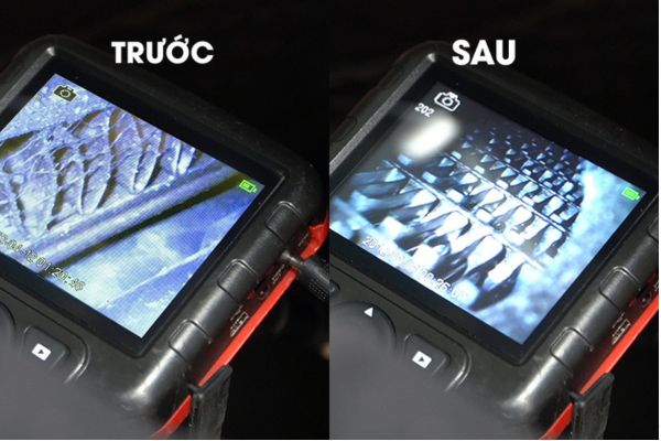 Trước và sau khi sử dụng dịch vụ