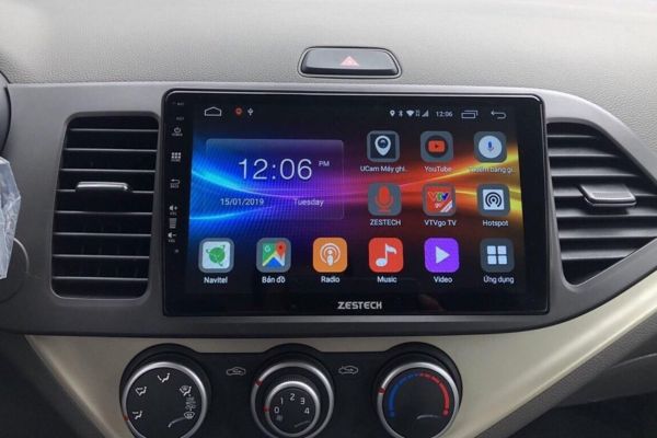 Giá thành lắp màn hình android cho ô tô 