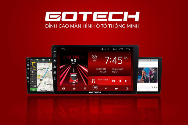 Màn hình ô tô của thương hiệu Gotech