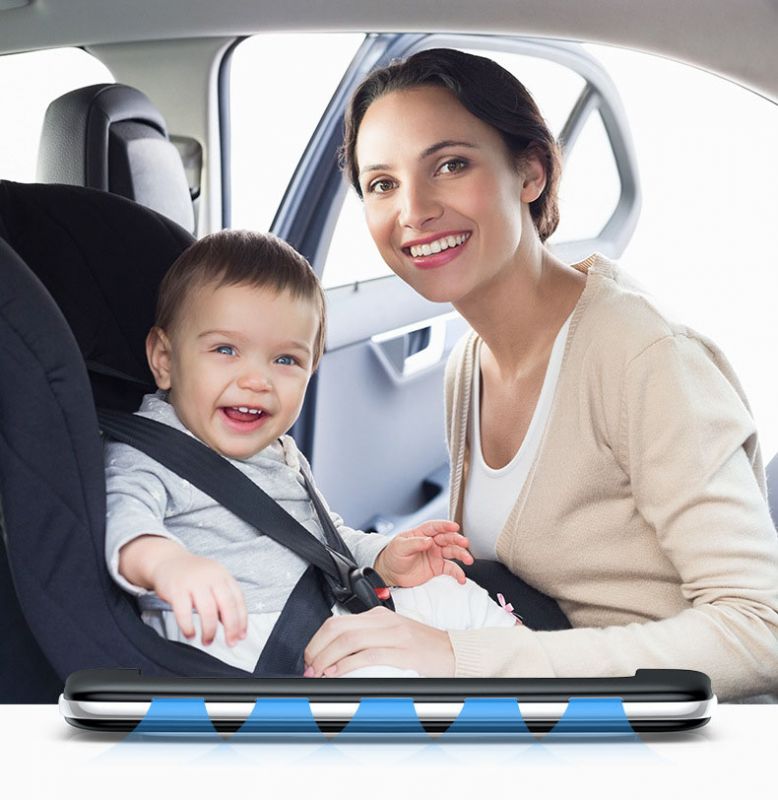 Nước Hoa sáp thơm dạng thanh mỏng kẹp của gió điều hòa ô tô Baseus