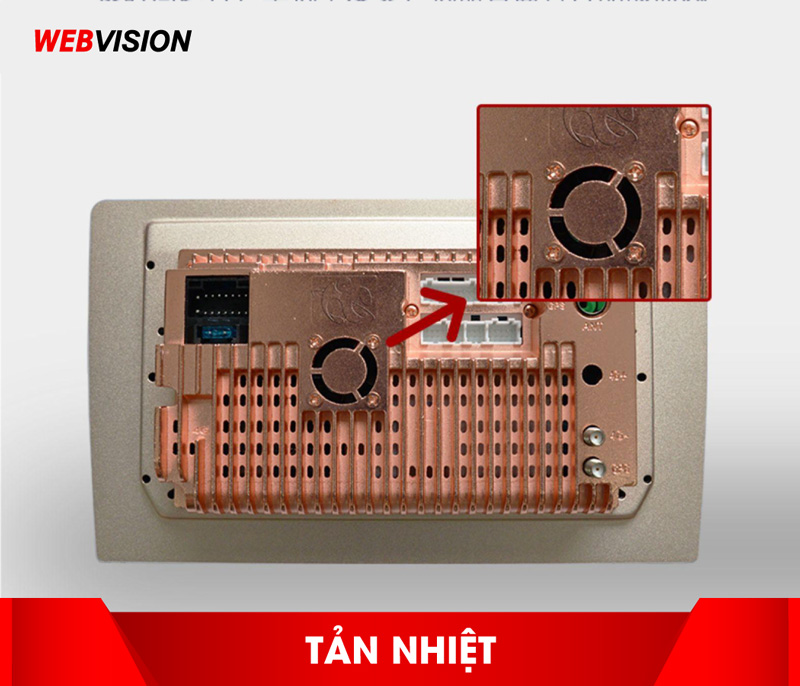quat tan nhiet webvision 933x800 - Màn hình Android DVD ô tô Webvision X6
