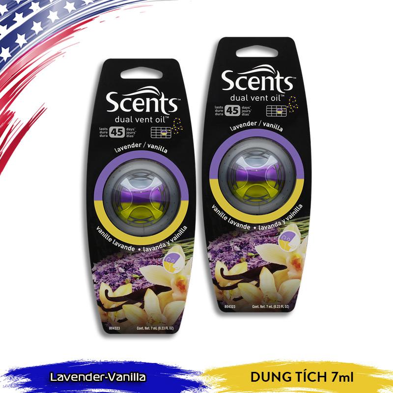 Gài cửa gió Scents Vent OilLavenderVanilla