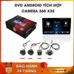 Màn Hình Liền Cam 360 DVD Android OLED X5S NEW